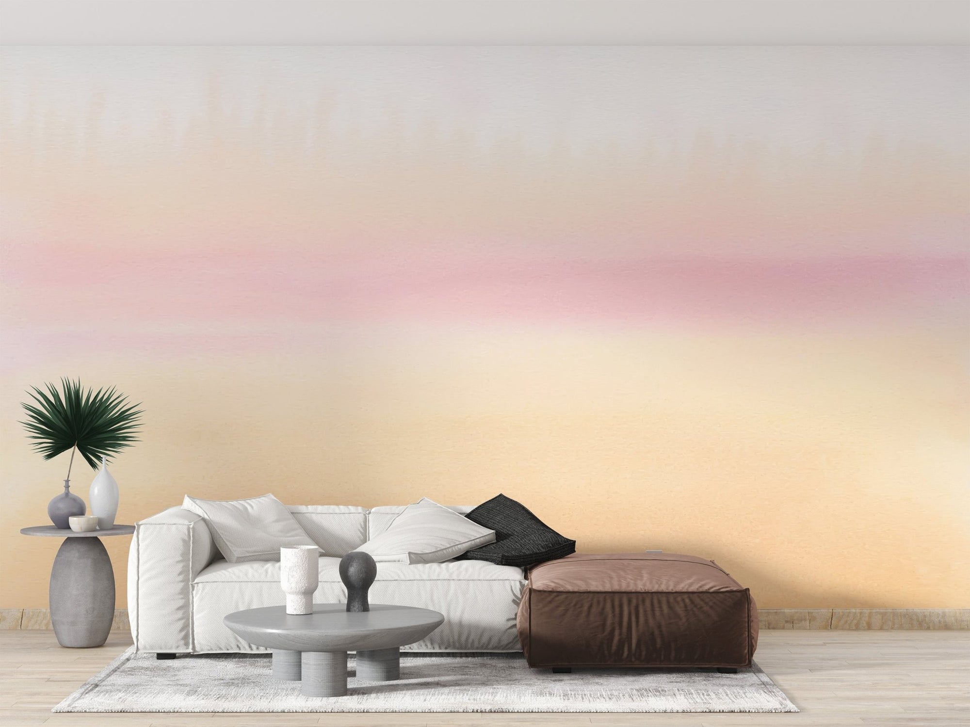 Sunset Watercolor Ombre Wallpaper C419