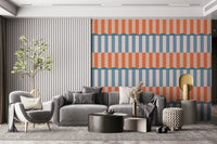 Light filtering over the beautiful Sunset Waves Wallpaper.