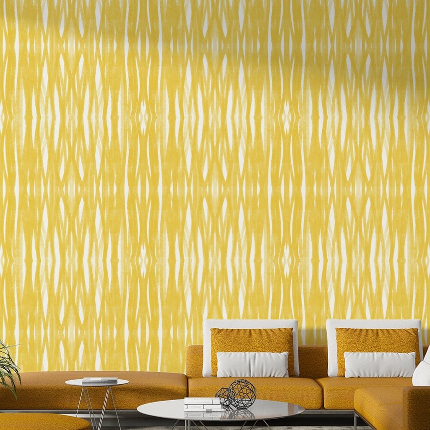 Vibrant brushstrokes wallpaper for creative spaces

