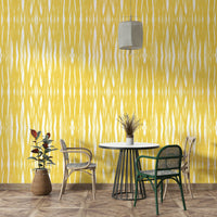 Yellow sunshine strokes for a lively room

