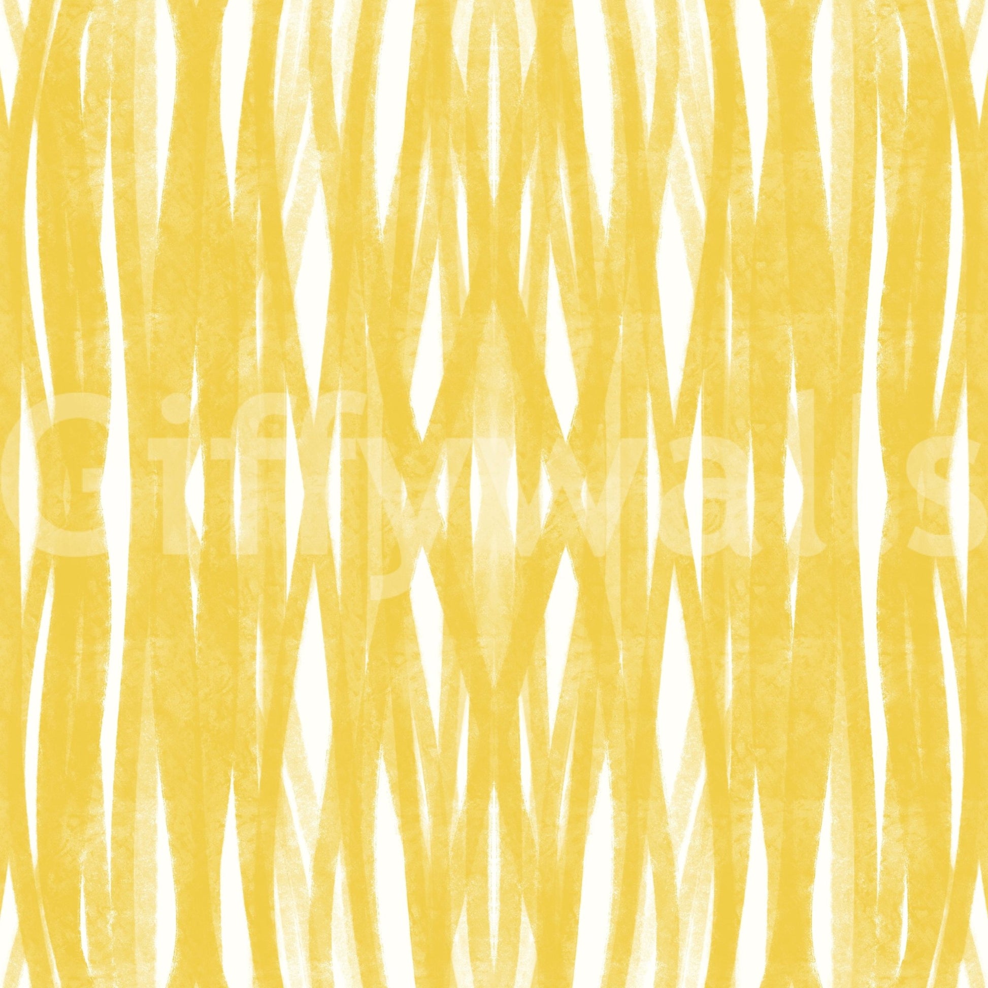 Abstract yellow strokes wallpaper for rooms

