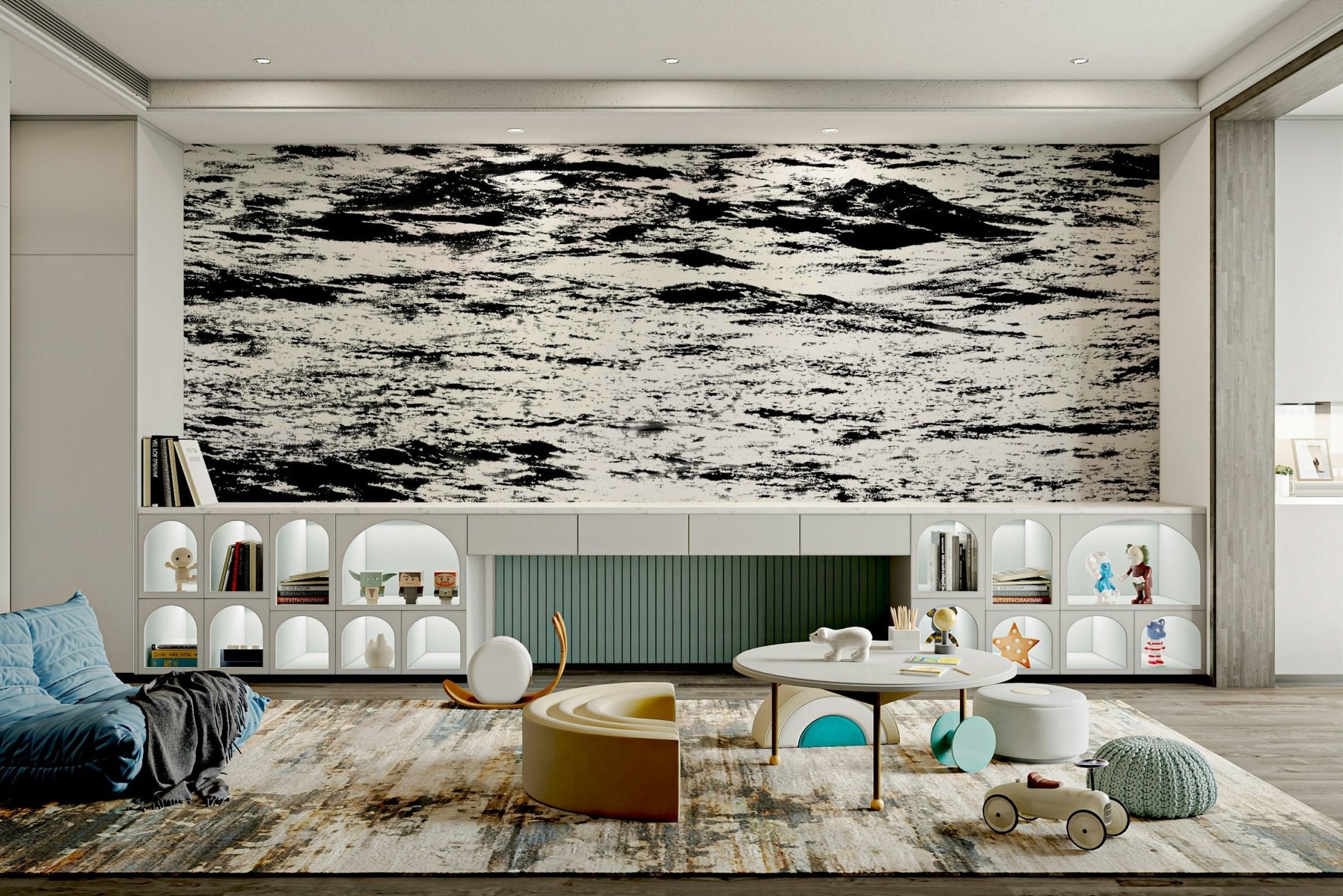Surf Wall Mural