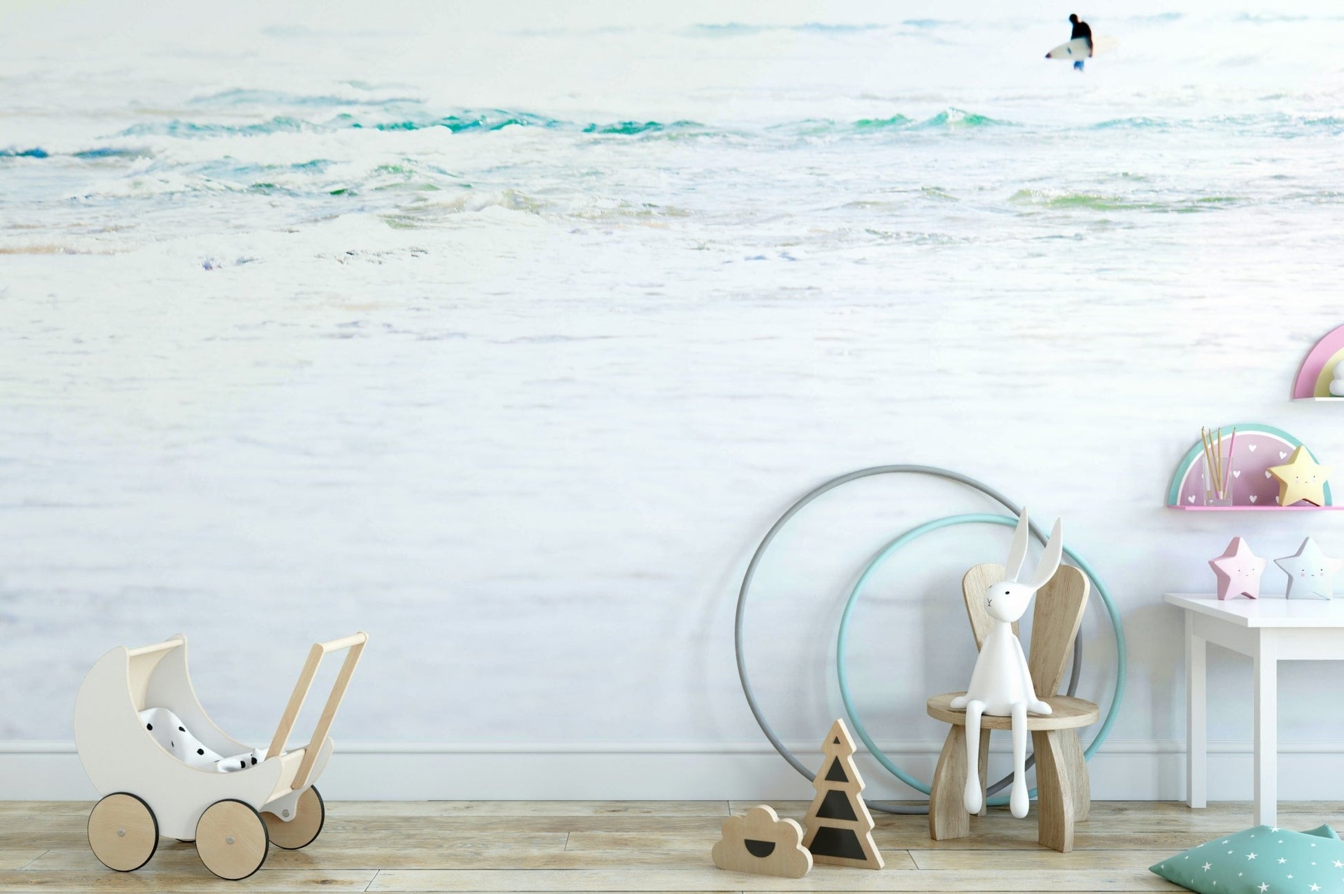 Surfer Wall Mural