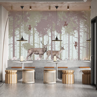 Surreal Fairies Wood Wallpaper Murals - Giffywalls A618