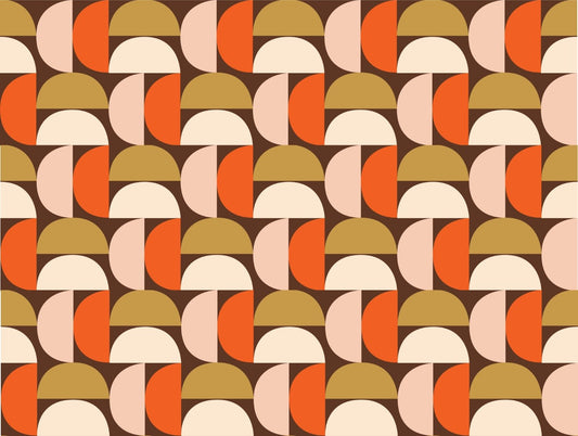 Semicircle Shade Wallpaper Mural