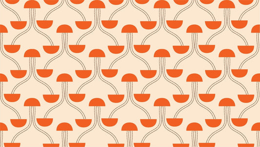Mindfulness Zen Orange Wallpaper