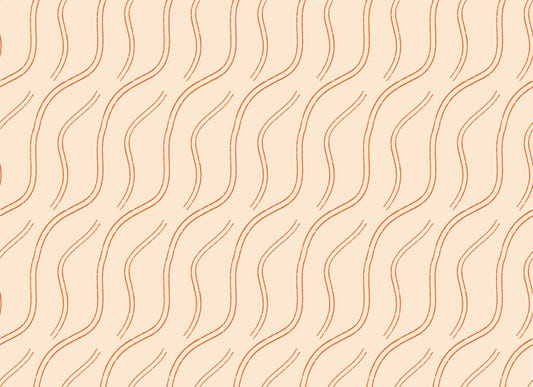 Orange Lines Mindfulness Zen Wallpaper