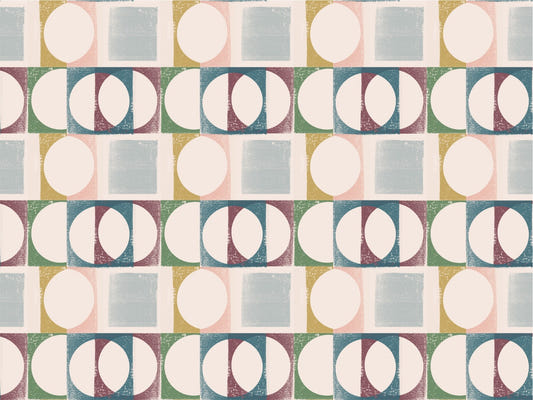 Modern Italian Villa Pink Blush AB Wallpaper