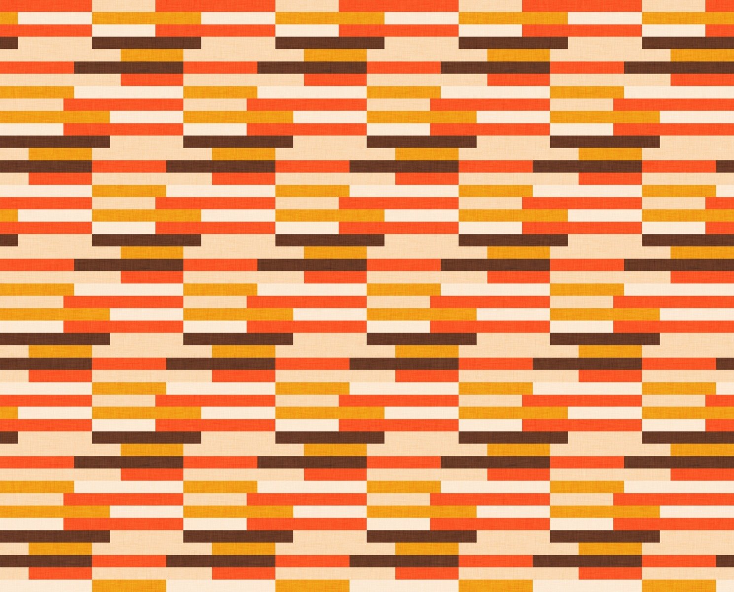 Classic Mid Mod Kilim Stripes Wallpaper
