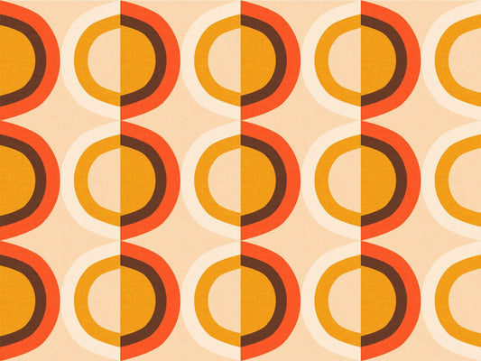 Mid Century Modern Dots Wallpaper