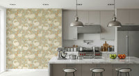Decorative wallpaper for walls featuring the enchanting motif of the Swan Lake Dreams Wallpaper.