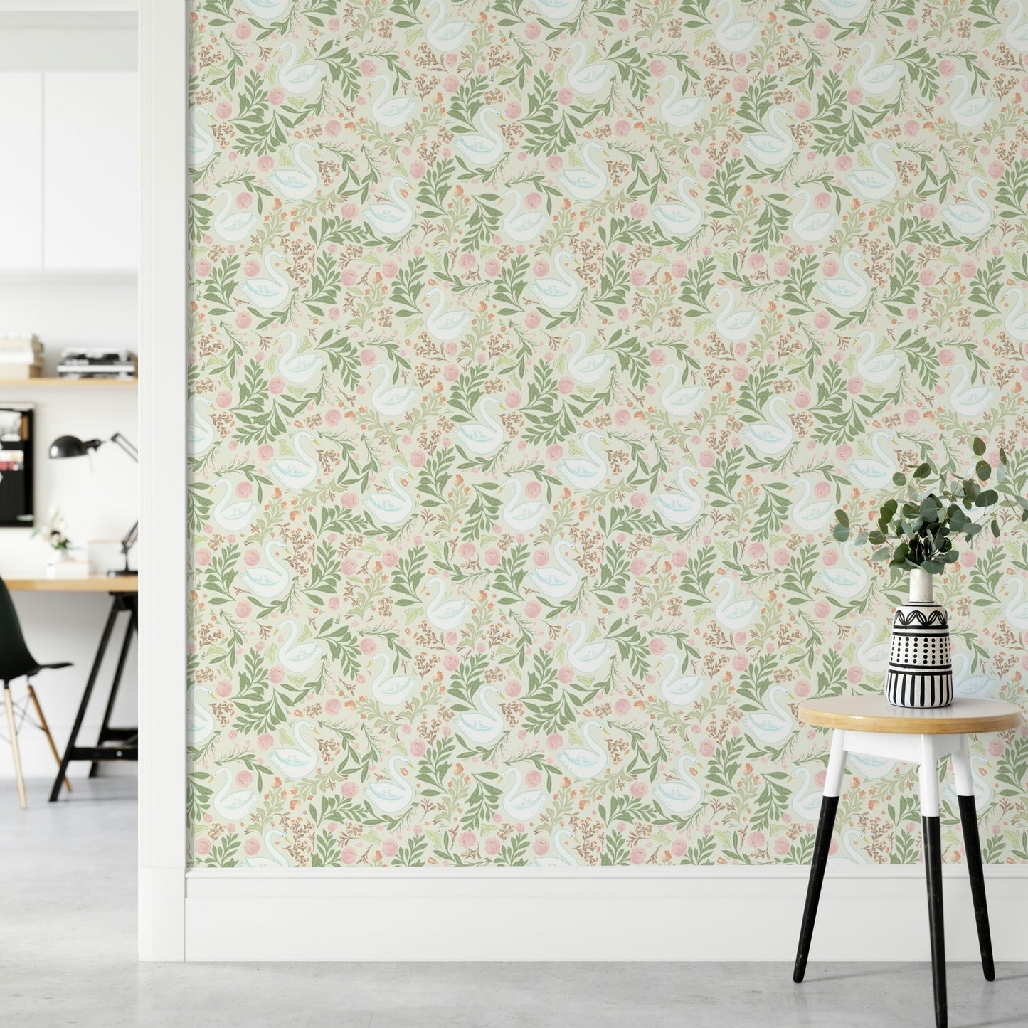 The style is artistic and natural.

