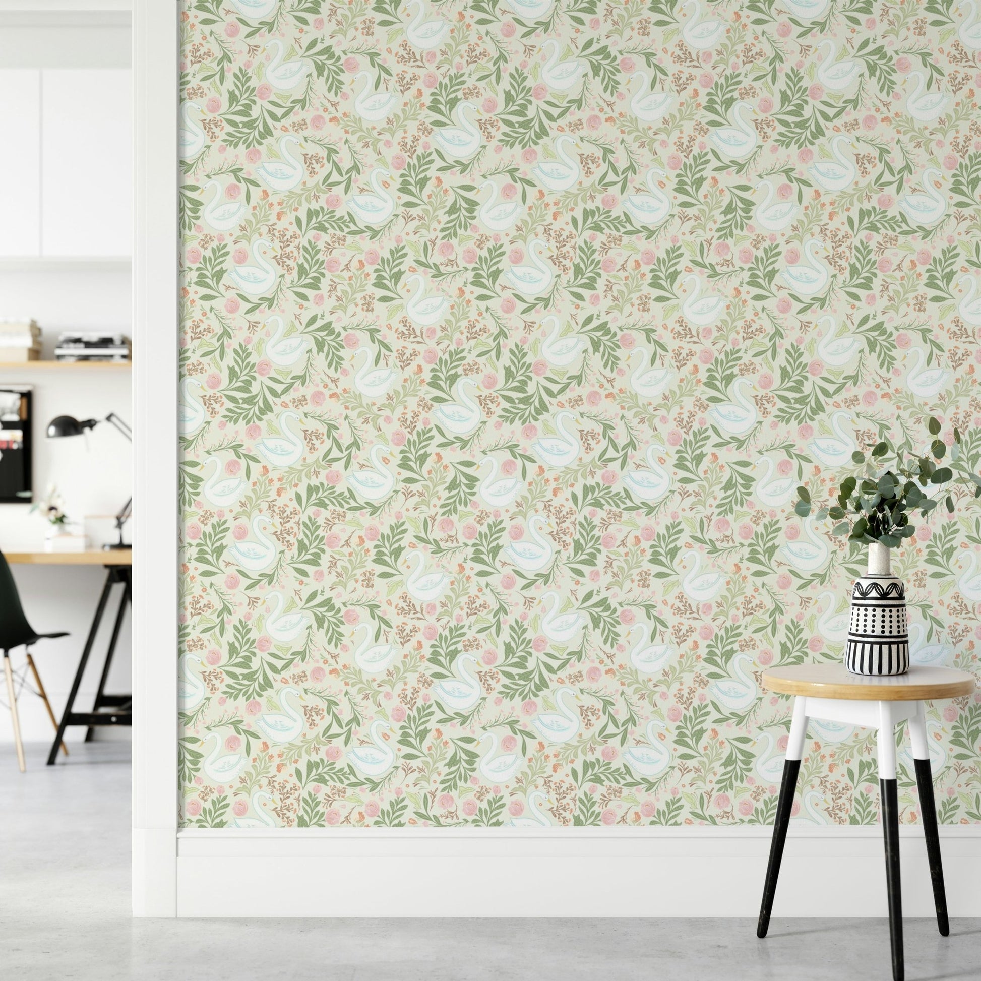 The style is artistic and natural.


