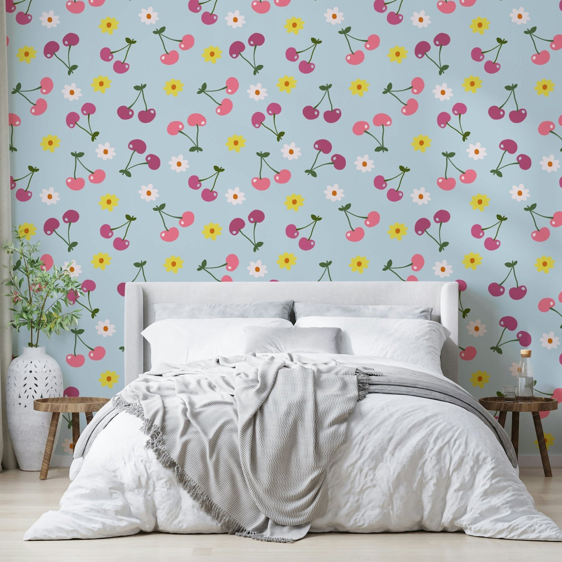 Kitchen accent wallpaper
