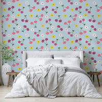 Kitchen accent wallpaper

