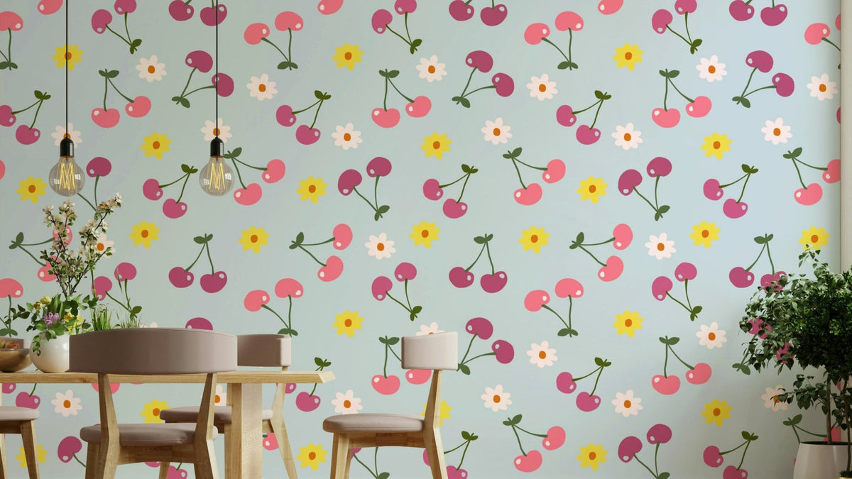 Picture of Sweet Cherry Dream Wallpaper GD3170
