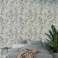 Tranquil wall mural featuring a soothing sky scene

