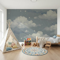 Sweet Dreams – Blue Wall Mural