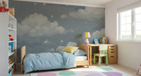 Sweet Dreams – Blue Wall Mural