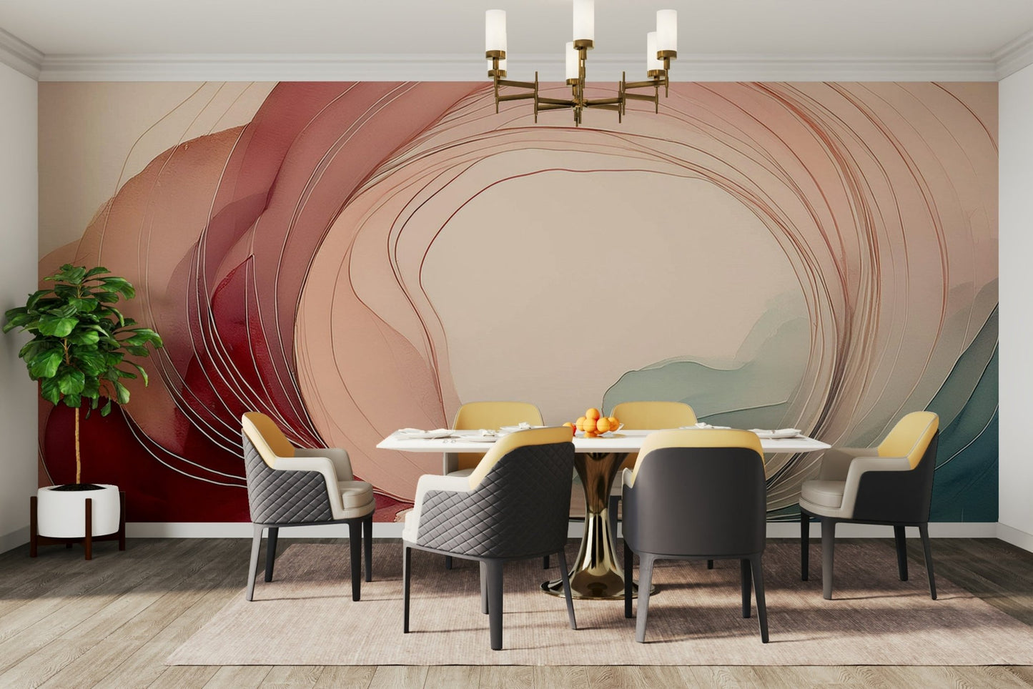 Whimsical Sweet Sleep Portal Mural Wall Art

