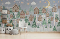 The art style is stylized and gentle.

