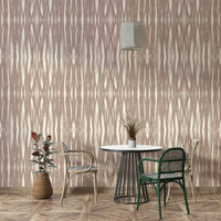 Neutral brushstroke wallpaper for interiors

