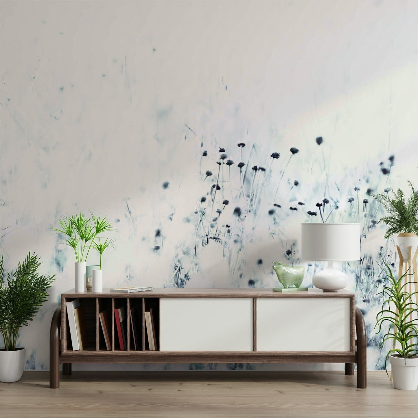 Syrian thistle Wall Mural