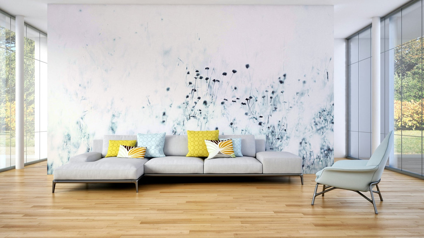 Syrian thistle Wall Mural