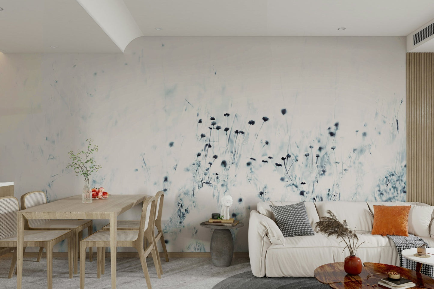 Syrian thistle Wall Mural