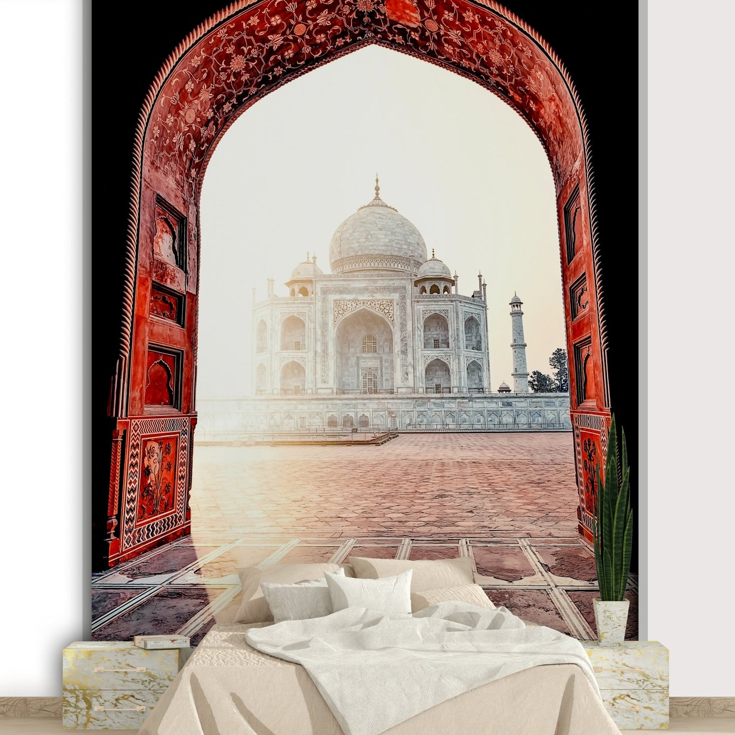 Taj Mahal Vista Wall Mural