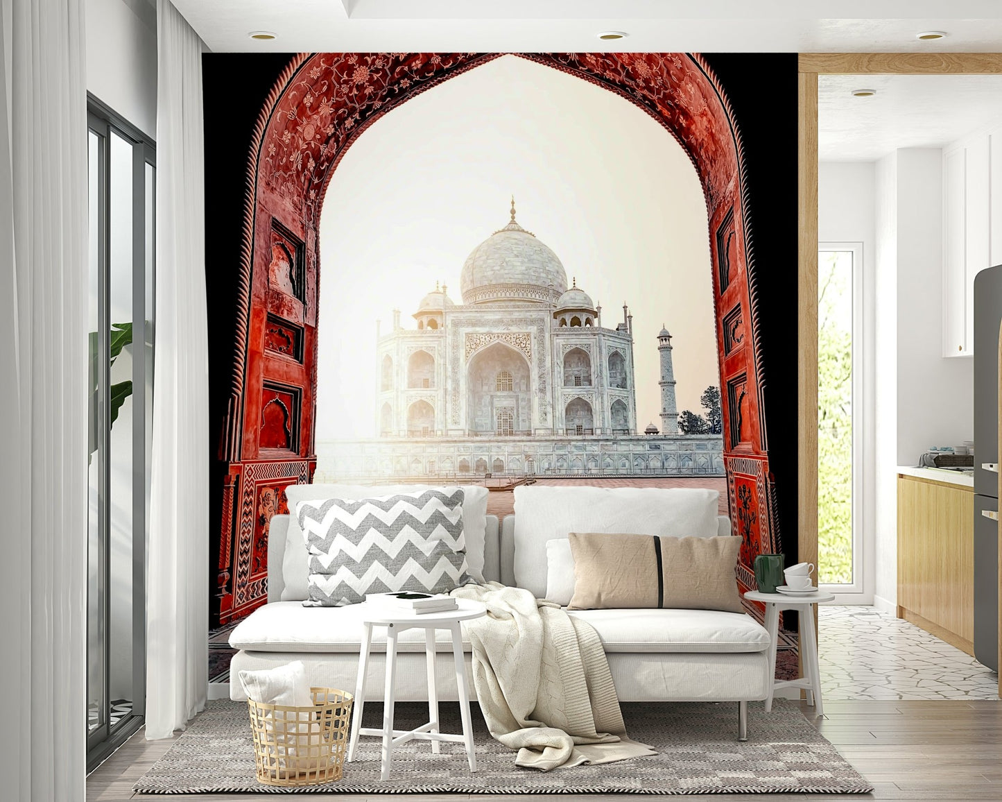 Taj Mahal Vista Wall Mural