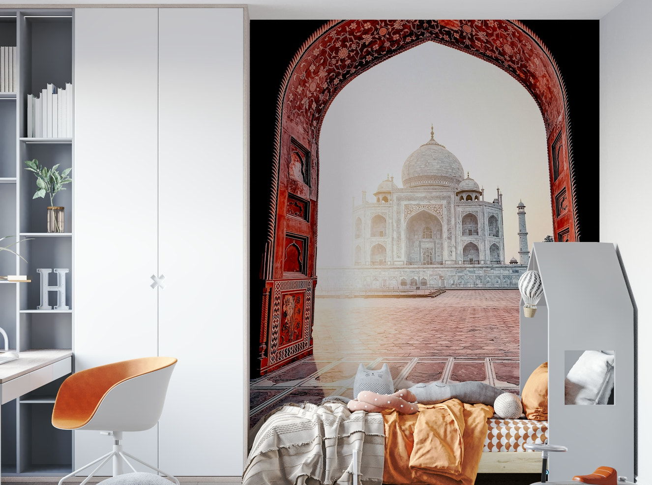 Taj Mahal Vista Wall Mural