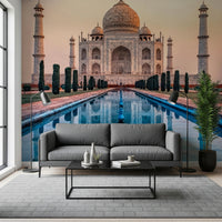 Historic monument wallpaper for sophisticated office walls