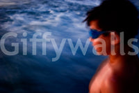 Taking on the sea Wall Mural