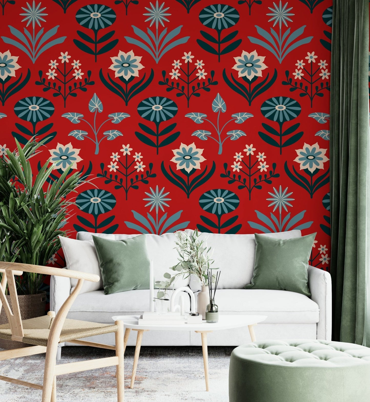 Artistic and elegant flower design.

