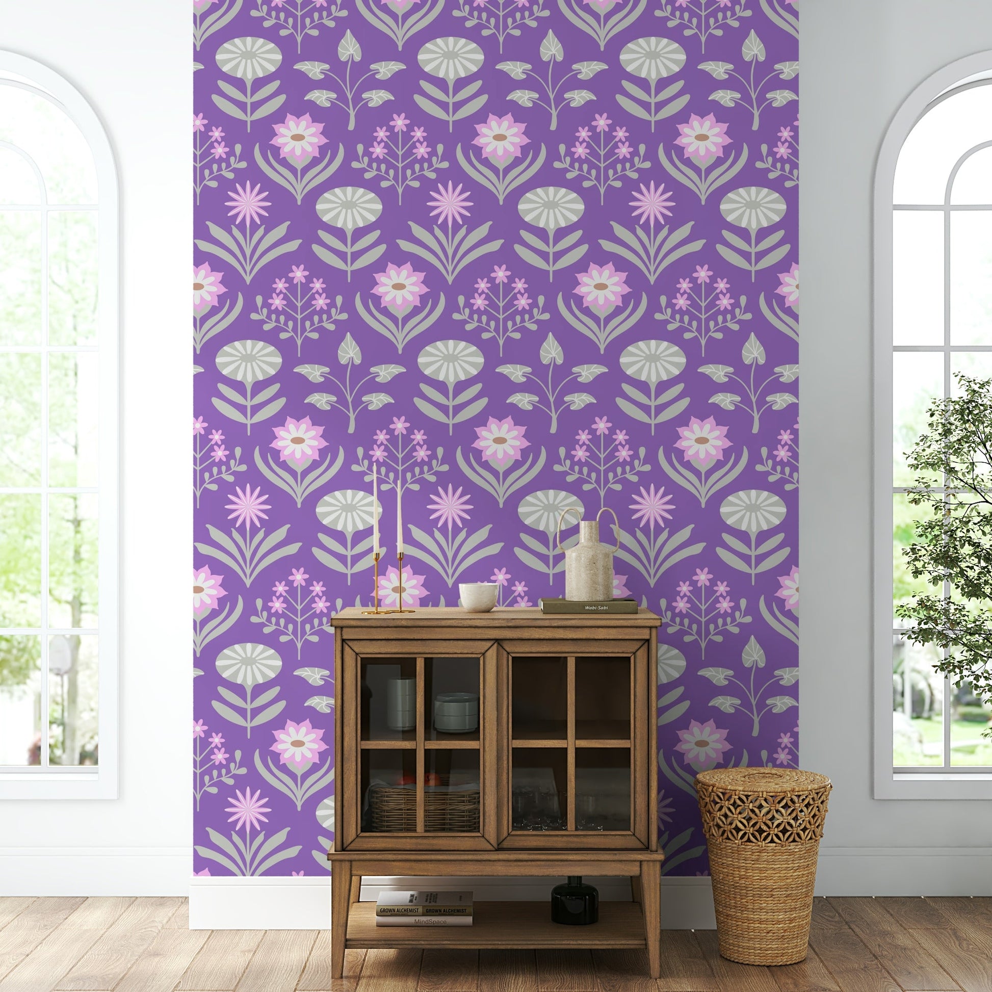 Gentle colors with charming contrast.

