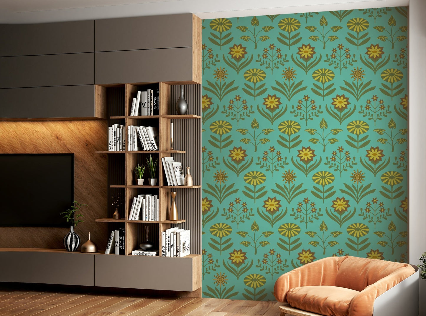 Warm and inviting visual.

