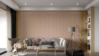 Chic streaked wallpaper with tan tones