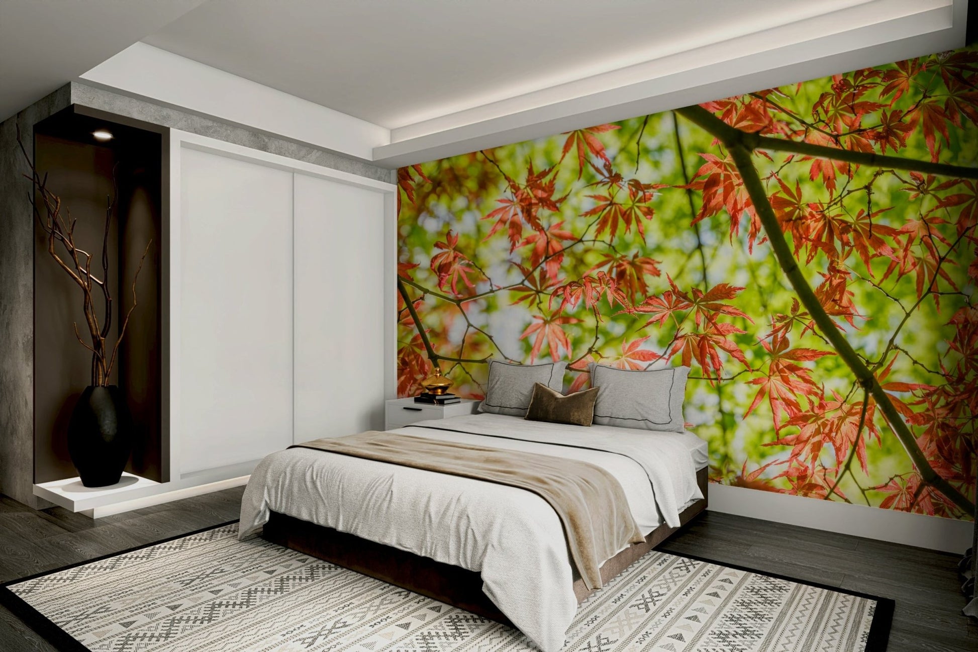 Ideal for a living room, dining room, or bedroom.

