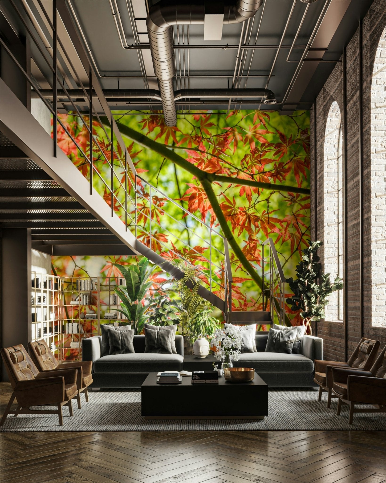 Beautifully reflected in tranquil waters.

