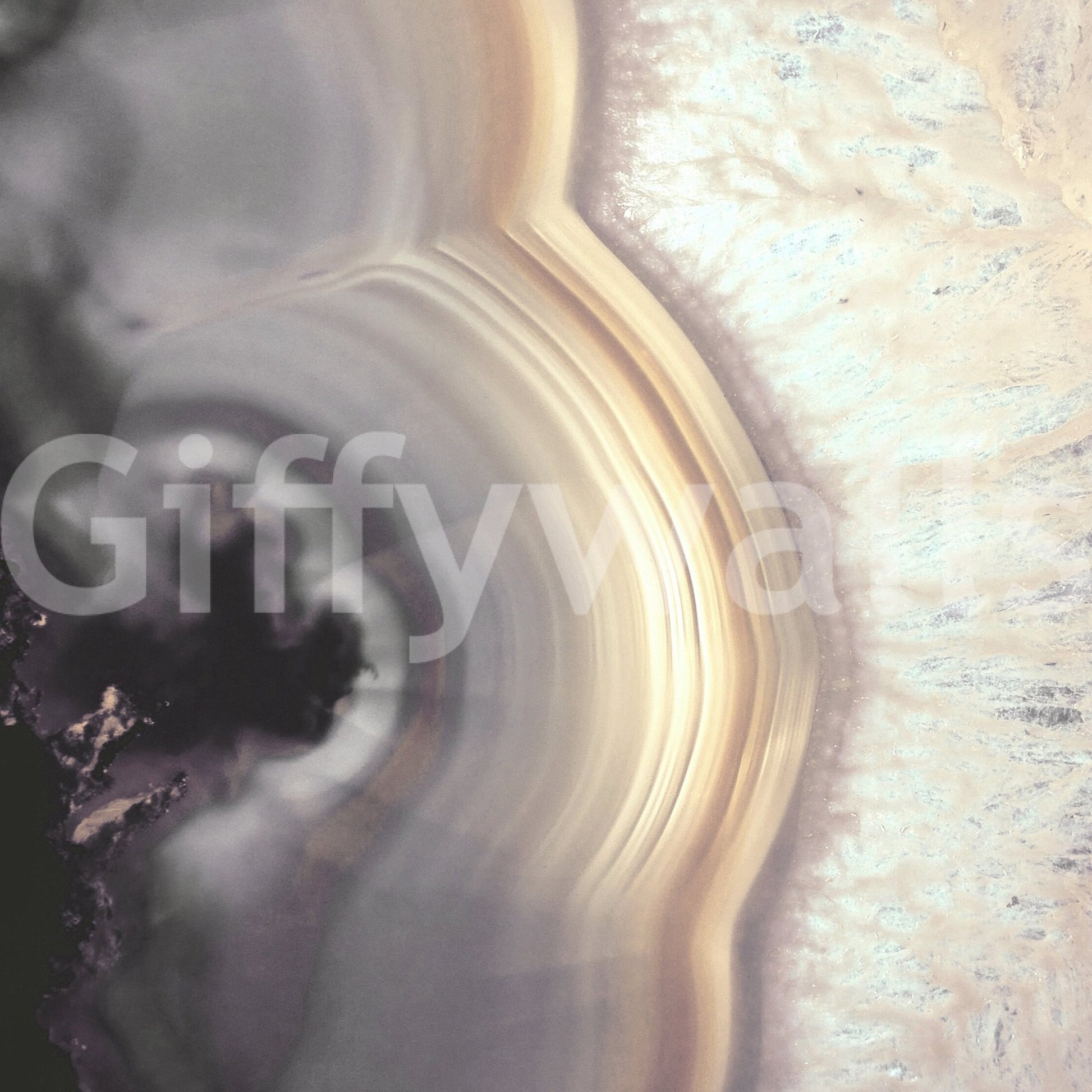 Elegant agate stone mural design

