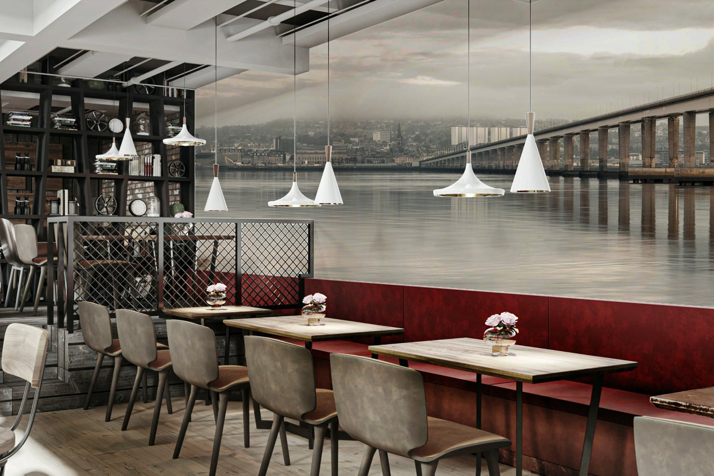 Tay Road Bridge over the River Tay wall art.

