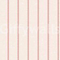 Wallpaper mural with classic stripe design

