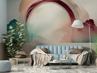 Teal Dream Portal Wall Mural