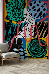 Telephaty Wall Mural