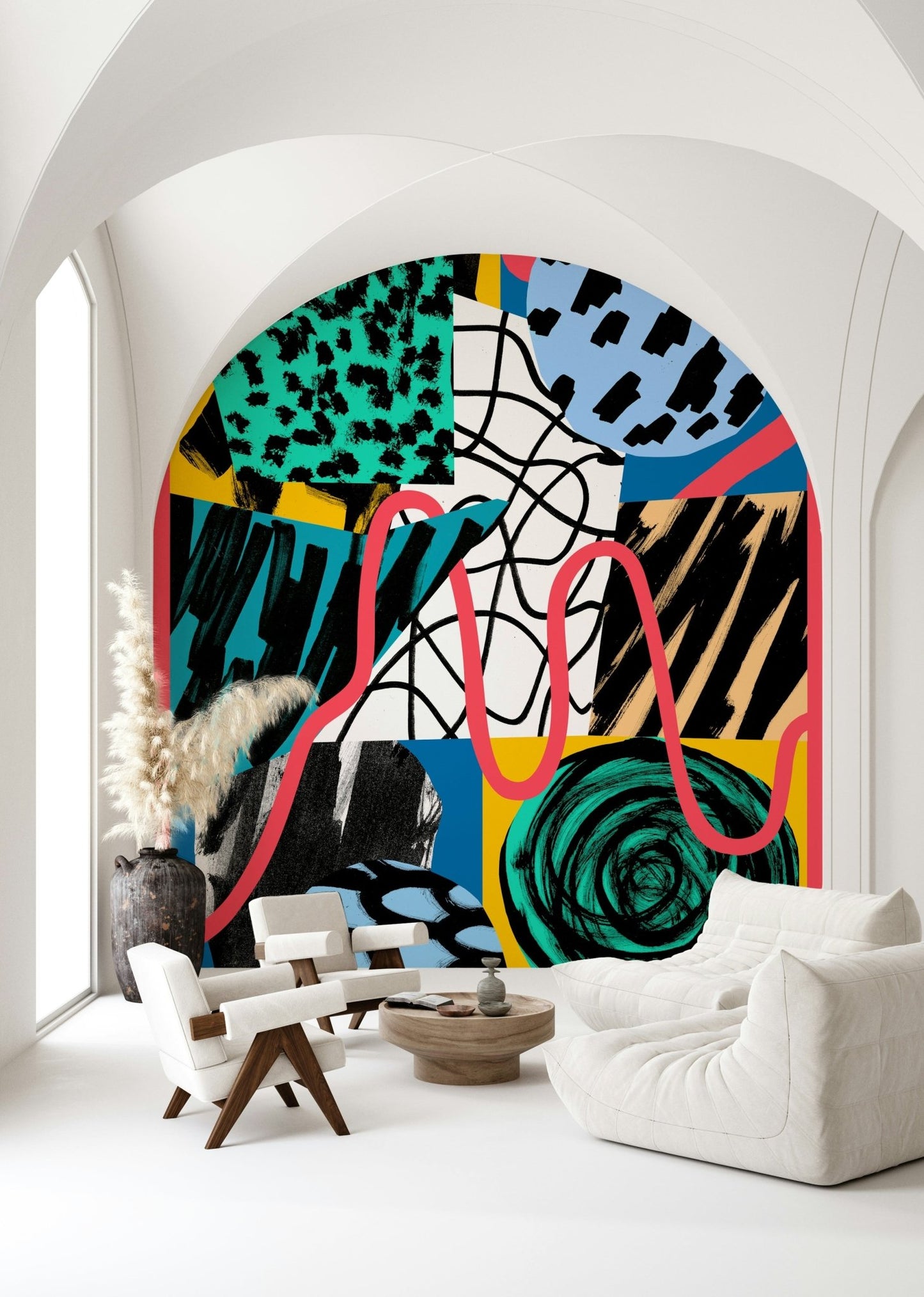 Telephaty Wall Mural