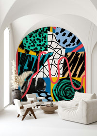 Telephaty Wall Mural