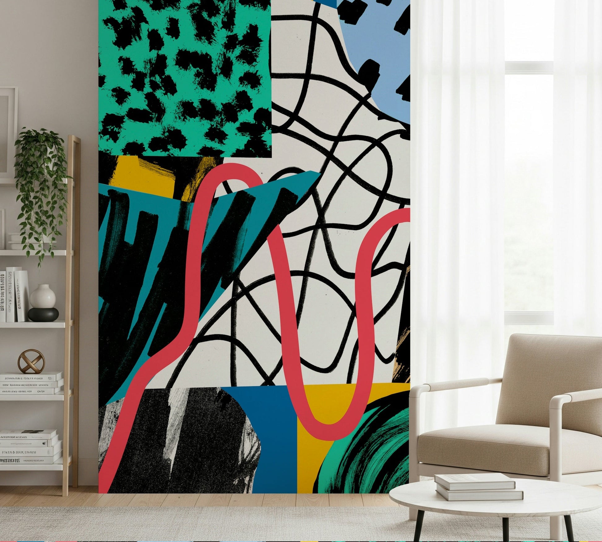 Telephaty Wall Mural