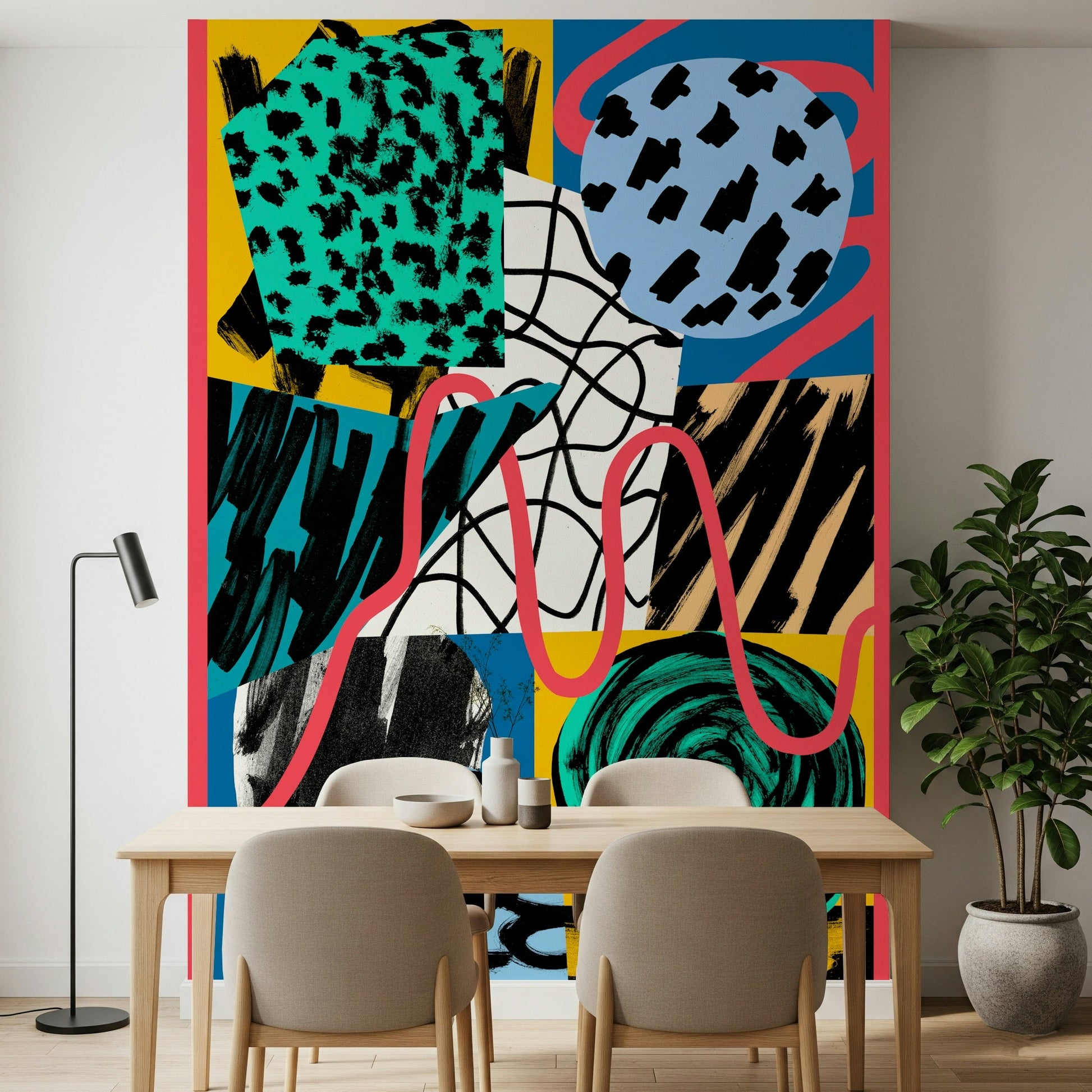 Telephaty Wall Mural