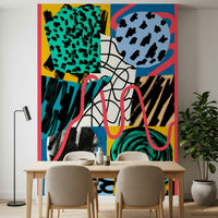 Telephaty Wall Mural